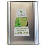 Ulei de masaj și corp aromat Lime Mint, 2500 ml