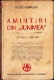 C1080 Amintiri din Junimea de Iacob Negruzzi, ediția I, 1939