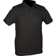 Tricou Tactic QUICKDRY Polo Negru Mil-Tec (Marime: L)