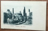 CPISTR5 Carte postala veche patriotica 1914 (WW1) - Text prizonier lagar Darmstadt, Antanta