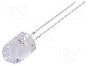 Dioda LED, 8mm, albastru, 5800mcd, 16mA, 5,5...20V, OPTOSUPPLY - OSB5SA8B31B-CRLED16