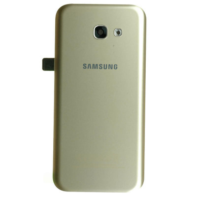 Capac Baterie NOU Original Samsung A520 Galaxy A5 2017 Gold GH82-13638B foto