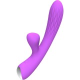 Armony-Chelsea Vibrator Flexibil &amp; Stimulator Violet-Silicon, 12
