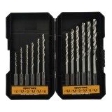Set burghie metal, HEX, 12 piese ROTOR RBM12 Innovative ReliableTools