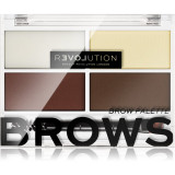 Cumpara ieftin Revolution Relove Colour Cult paleta pentru machiaj sprancene culoare Dark 3,2 g