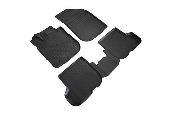 SET COVORASE AUTO CAUCIUC FIT DACIA SANDERO II SANDERO II STEPWAY 3D (2012-2020) - 5 PCS