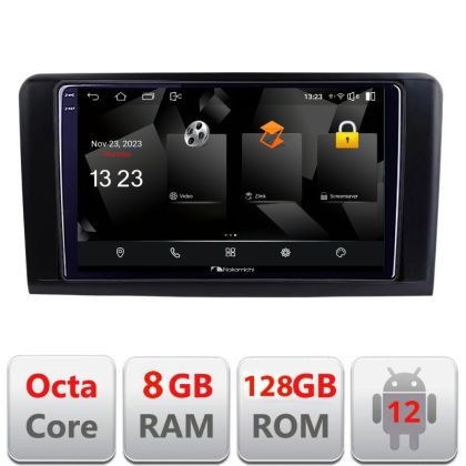 Navigatie Mercedes ML GL 5960Pro-213 Android Octa Core Qualcomm 2K Qled 8+128 DTS DSP 360 4G Optical CarStore Technology