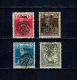 1919 - Emisiunea Oradea, supratipar pe Karl si Zita, serie nestampilata