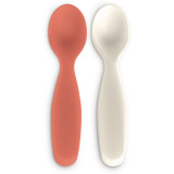 Suavinex Go Natural Spoons linguriță 6 m+ Apricot 2 buc