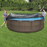 92071 Bestway Prelata de piscina Flowclear, 366 cm GartenMobel Dekor, vidaXL