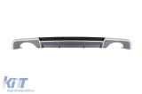 Difuzor tip RS3 potrivit pentru bara spate standard a Audi A3 2013-2016 sedan, cabriolet Performance AutoTuning