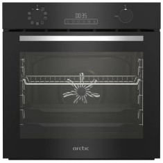 Cuptor incorporabil Arctic ARVIM1430BMP, Electric, 71 l, Autocuratare pirolitica, AeroCooking, Clasa A+, Negru
