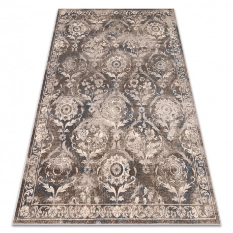 Covor L&acirc;nă NAIN Ornament, vintage, 7601/51625 bej / albastru, 160x230 cm