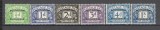 Rhodezia de Sud.1951 Porto-supr. SR.127, Nestampilat