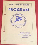 Program Dinamoviada Interantionala de Atletism-DINAMO Bucuresti / 1988