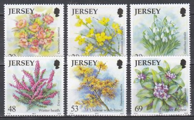 Jersey 2003 - Flori, MNH foto
