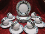 SET SERVICIU CAFEA SI TORT PORTELAN ESCHENBACH BAVARIA DECOR AMAZONIA EISVOGEL