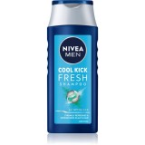 NIVEA MEN Cool șampon pentru par normal spre gras pentru bărbați 250 ml