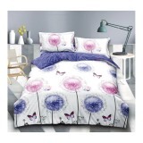 Cumpara ieftin Lenjerie de Pat 4 Piese - Bumbac Satinat - DNA89