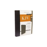 KJV, Deluxe Gift Bible, Imitation Leather, Black, Red Letter Edition