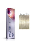 Vopsea permanenta Wella Professionals, Illumina Color, Chrome Olive, Blond Crom Masliniu, 60 ml