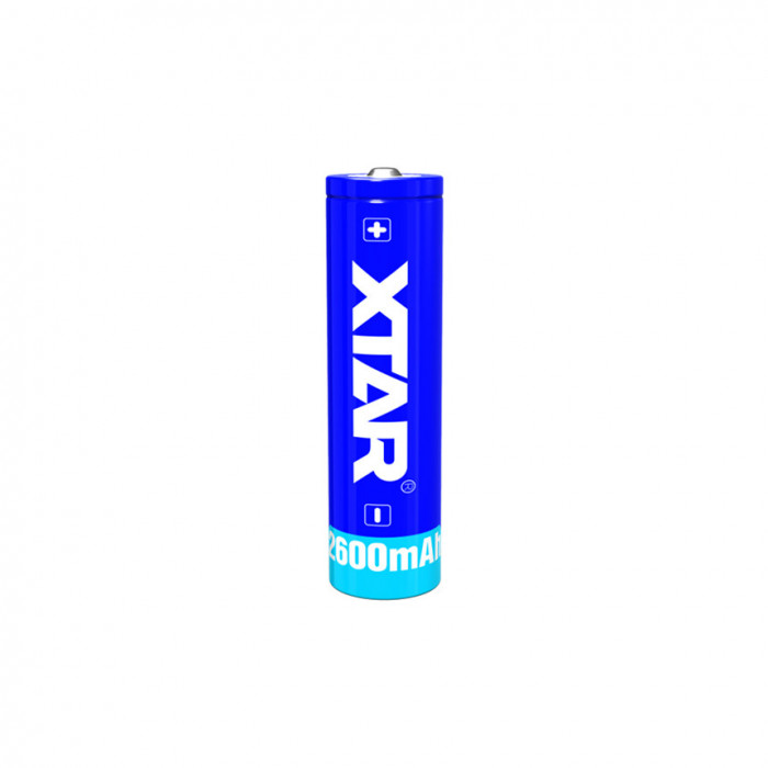 Acumulator XTAR 2600mAh 5.2Ah 18650 3.7V LI-ION cu protectie si pin