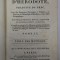 HISTOIRE D &#039; HERODOTE , TRADUITE DU GREC , TOME IX , TABLE DES MATIERES , 1802