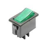 Intrerupator lumini universal verde Breckner Germany pentru auto