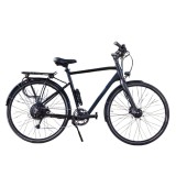 Cumpara ieftin Bicicleta electrica urbana Prophete 51581 28 inch XL Negru Motor AEG 250W Frane Disc Shimano