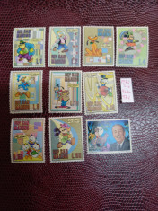 San Marino-Serie WALT DISNEY Serie MNH foto