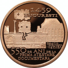 Moneda Tombac - Emisiune numismatica dedicata domnitorului Vlad Tepes foto