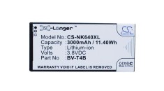 Cameron Sino 3000mAh Microsoft Lumia 640 XL,RM-1062,RM-1063 Baterie