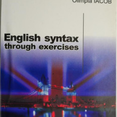 English syntax through exercises – Olimpia Iacob