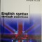 English syntax through exercises &ndash; Olimpia Iacob