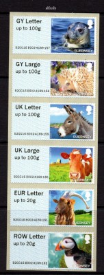 Guernsey 2016, Fauna, ATM, serie neuzata, MNH foto