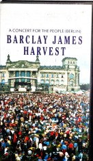 BARCLAY JAMES HARVEST A Concert To The People (Berlin) _ caseta video, VHS_1982 foto