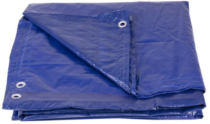 Prelata Poolco 3,6 m, 120 g/m, copertă, albastră, rotundă