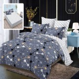 LENJERIE FINET 6 PIESE CU HUSĂ &ndash; 160&times;200 ȘI 180&times;200 (HF6P211) - 180x200
