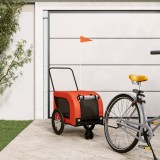 Gossi remorca bicicleta animale companie portocaliu/negru oxford/fier