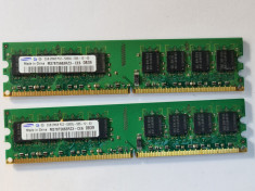 Memorie RAM desktop Samsung 2GB PC2-5300 DDR2-667 MHz non-ECC Unbuffered foto