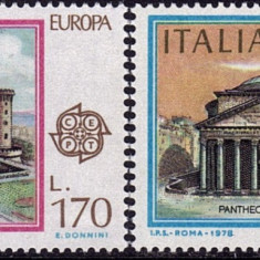 Italia 1978 - Europa-cept.2v.neuzat,perfecta stare(z)