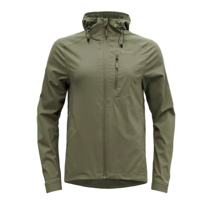 Jachetă DEVOLD Her&oslash;y Merino JKT WMN lichen L
