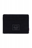 Cumpara ieftin Herschel portofel Charlie Cardholder culoarea negru