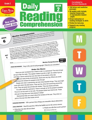 Daily Reading Comprehension, Grade 2 foto