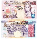 Gibraltar 20 Pounds 2004 P-31 UNC