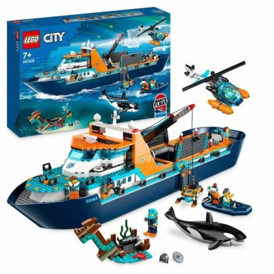 Set de Construcție Lego 60368 The Arctic Exploration Ship Multicolor 815 Piese foto