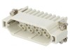Conector HDC Inserturi Contact Tată S-D PIN 25-40&divide;125&deg;C