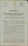 HST 70S Circulara episcop Procopie Ivacicovici 1870 Arad circulata postal