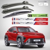 Cumpara ieftin Ștergătoare Hyundai Kona (2023&ndash;2026) Flat | Set Complet &ndash; TeamCar&reg;