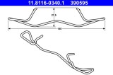 ATE 11.8116-0340.1 Arc, etrier frana